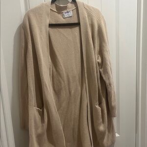 Old Navy Women's Tan Cardigan Sweater